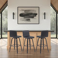 Vienna Modern Swivel Bar Height Stool by ArmenLiving