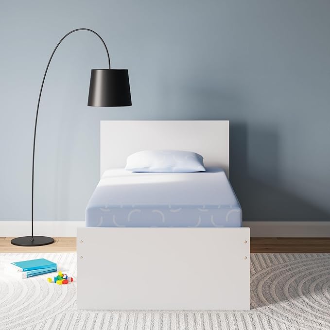 Signature Design by Ashley Twin Size iKidz 7 Inch Firm Gel Memory Foam Mattress - Image 2