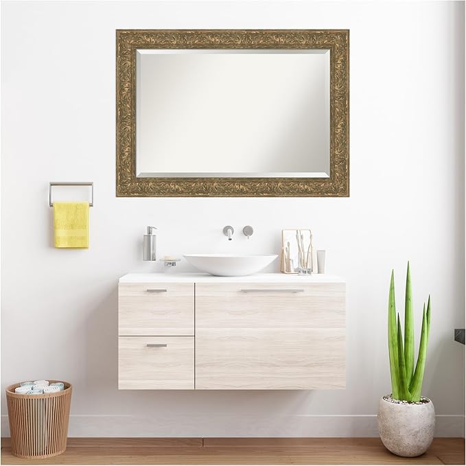 Amanti Art Bronze Bathroom Mirror - Image 7