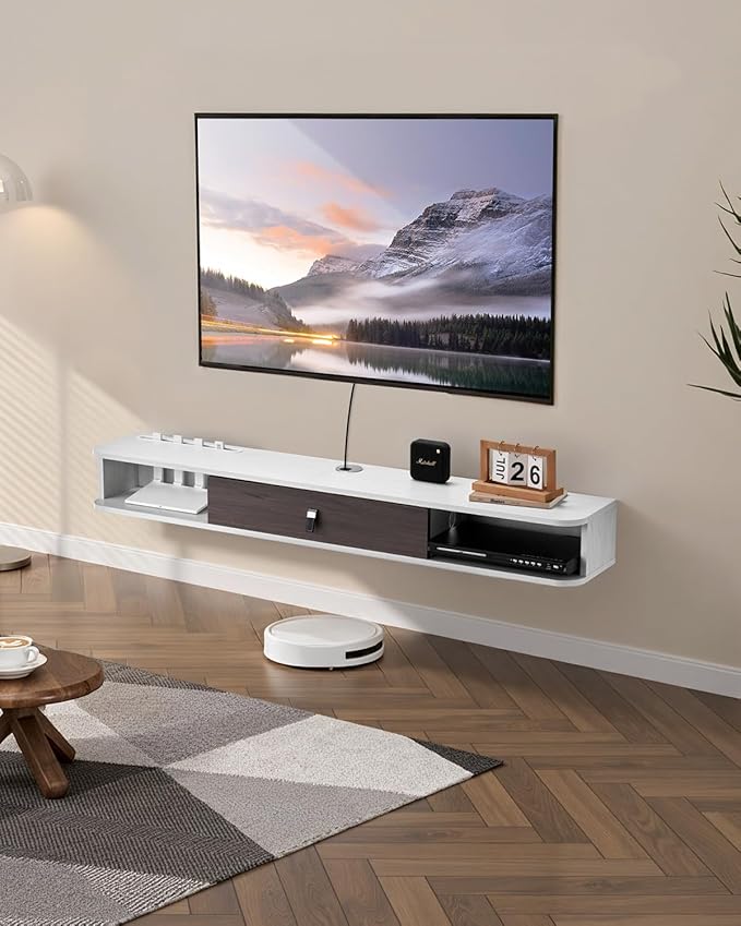 VEVOR Floating TV Stand, for Bedroom & Living Room by VEVOR