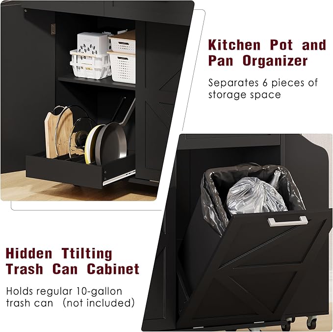 Ball & Cast Farmhouse Kitchen Island - Image 6