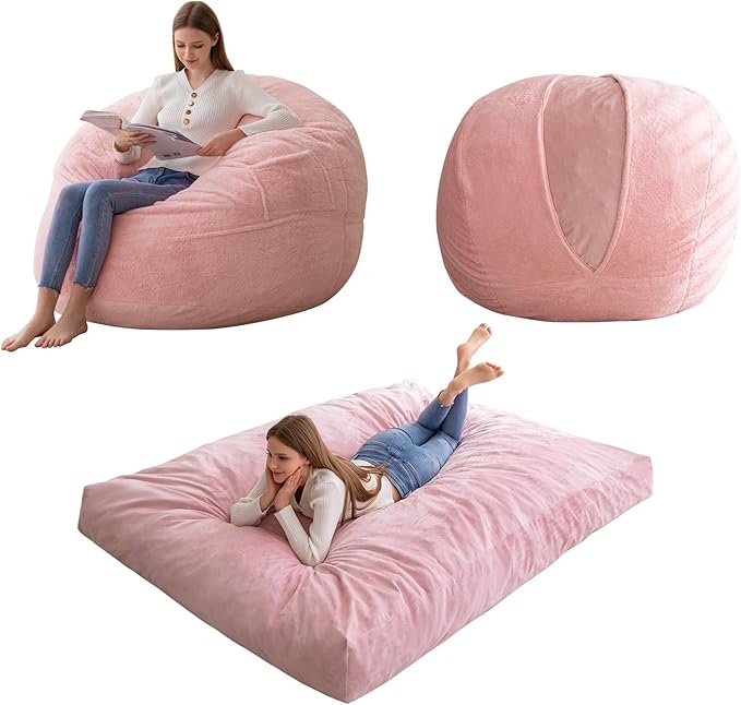 HIGOGOGO Giant Bean Bag Chair Bed by HIGOGOGO