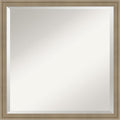 Amanti Art Brown Bathroom Mirror by AmantiArt
