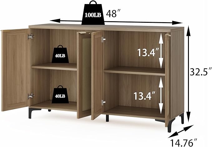 Sideboard - Buffet Cabinet - Image 2