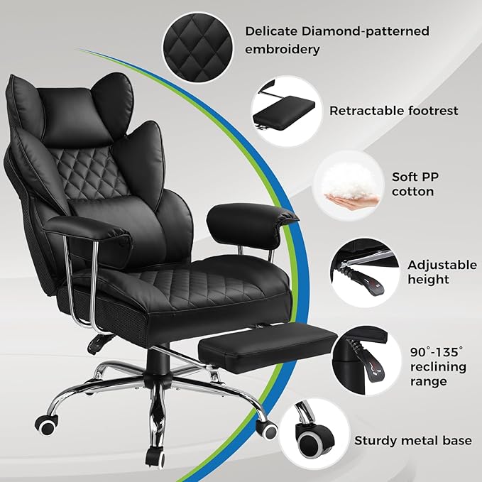 GTRACING Gaming Chair, Office Chair - Image 5