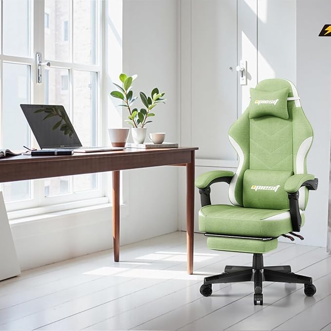 Gaming Chair, Fabric Computer Chair - Image 7