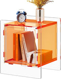 Acrylic End Table, Side Table Nightstand by XOHYW