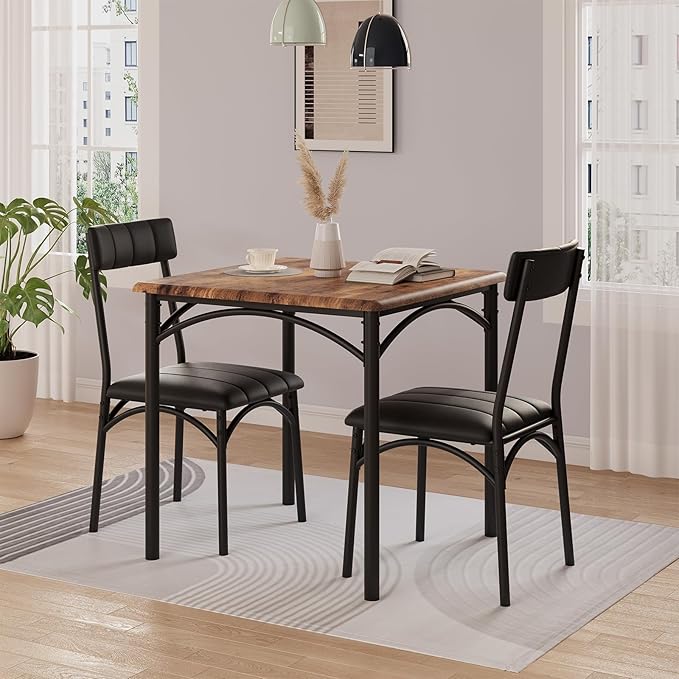 GarveeHome Dining Table Set for 2, Kitchen Table - Image 7