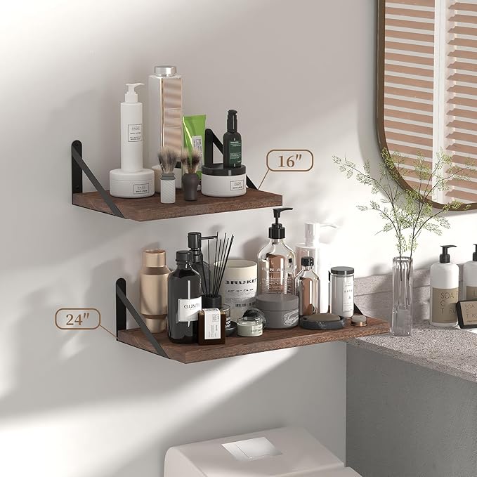 SAUMONIERES Floating Shelves Bookshelf - Image 6