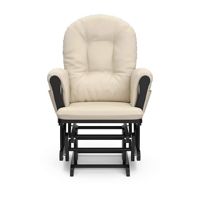 Storkcraft Premium Hoop Glider & Ottoman — GREENGUARD Gold Certified, Solid - Image 11