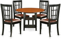 East West Furniture SUNI5-BCH-LC 5 Piece Dining Table Set by EastWestFurniture