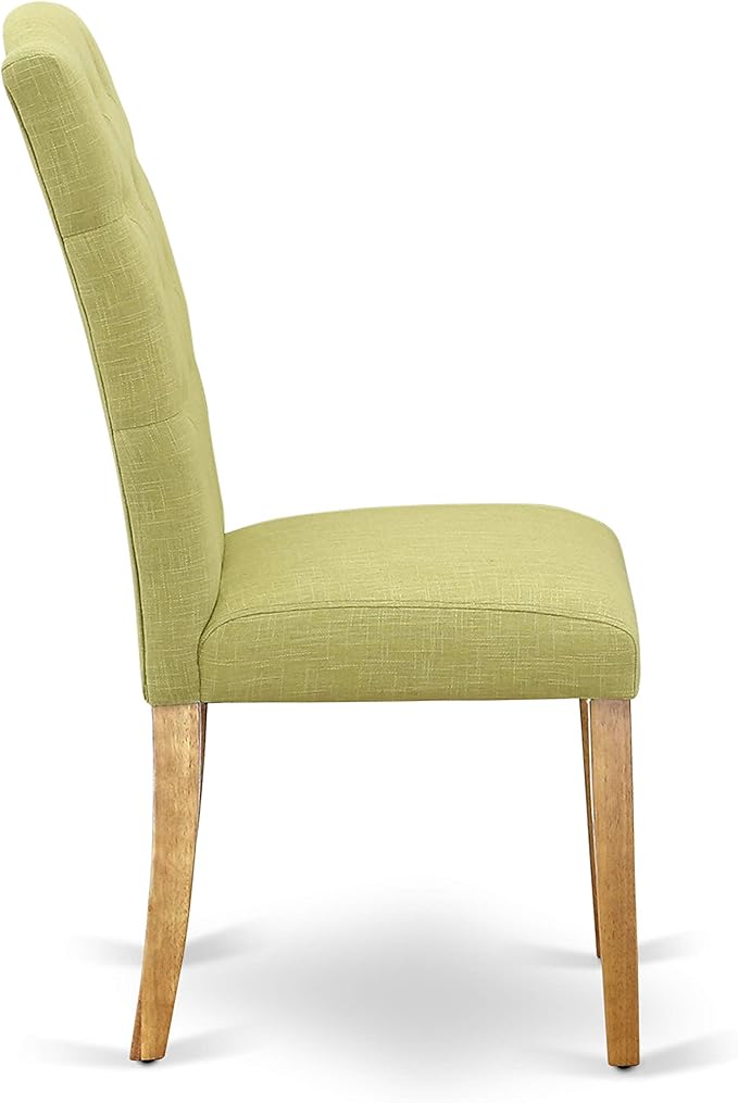 East West Furniture ESCE3-OAK-07 3 Piece Dinette Set - Image 7