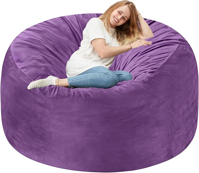 Homguava 5 FT Bean Bag Chair: 5' Bean Bags by Homguava
