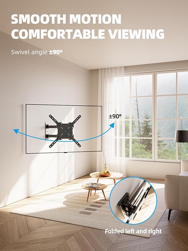 UL Listed Full Motion TV Wall Mount - Image 4