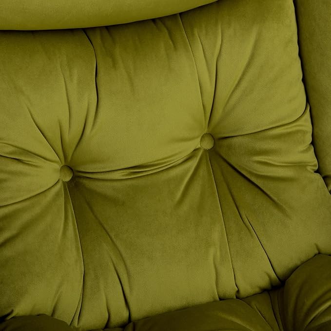 HollyHOME Modern Fabric Large Lazy Chair, Accent Oversized Comfy Reading Chair - Image 9