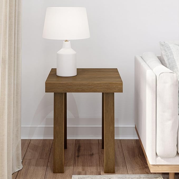 Plank+Beam Classic Square Side Table, Slim Side Table - Image 3