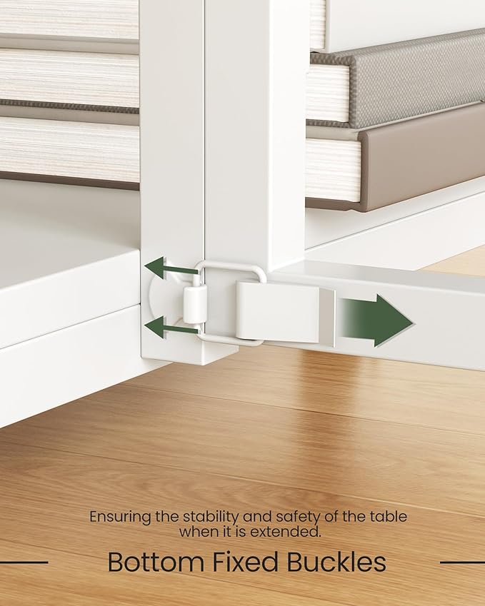 Folding Dining Table, Movable Dining Table, Kitchen Table - Image 8