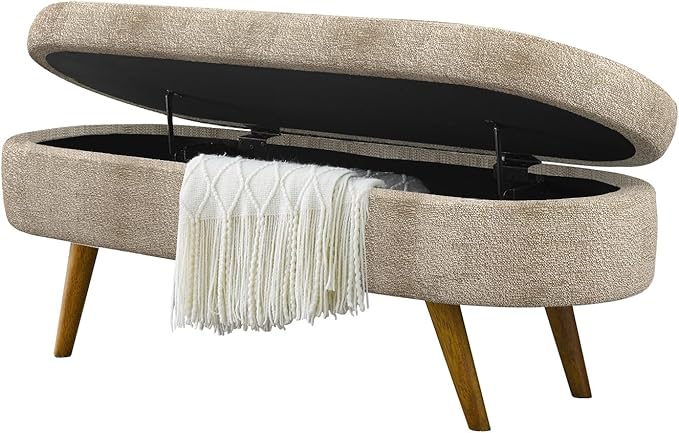 NicBex Ottoman Bench with Storage - Image 7