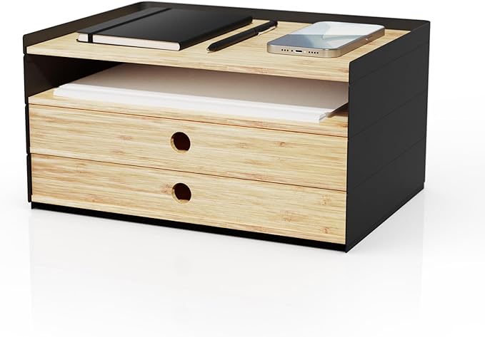Prosumer's Choice 3-Tier Bamboo Desk Organizer by ProsumersChoice