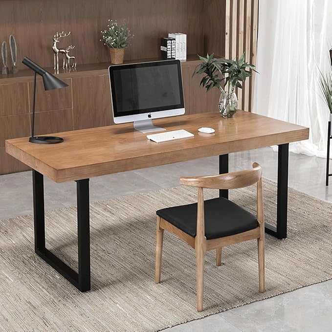 Solid Wood Dining Table Modern Minimalist Durable Stylish - Image 6