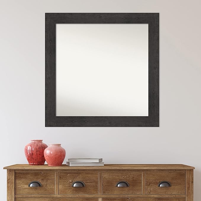 Amanti Art White Bathroom Mirror - Image 6