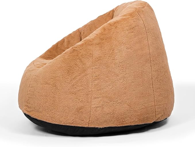 N&V Medium Shell Bean Bag Chair, Adult Size Bean Bag Sack, Foam Filling - Image 7