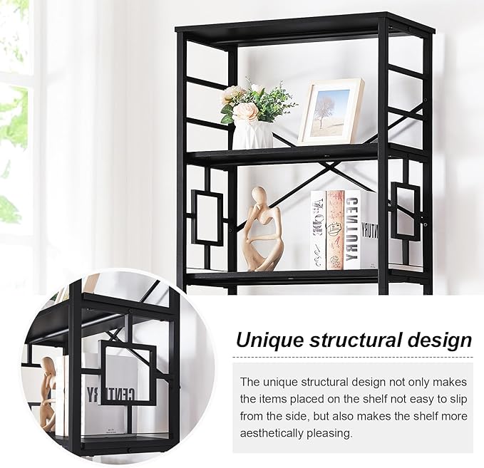 HOMISSUE Tall Bookshelf, 84 Inch Industrial Bookshelf - Image 5