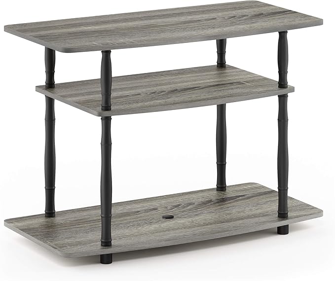 Furinno Turn-N-Tube No Tools 3-Tier Entertainment Center TV Stand - Image 5