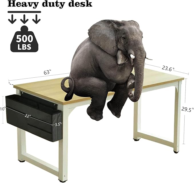 Large Computer Desk - Image 3