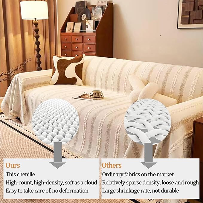 Couch Cover for Dogs Washable Sofa Cover, Sectional Couch Covers, Sofa Covers - Image 4