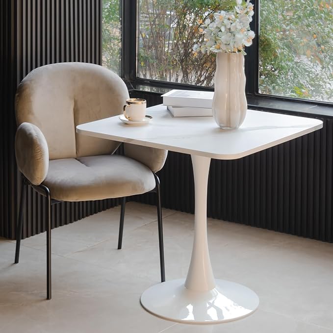 Square Modern Dinning Table 30 inches - Image 2
