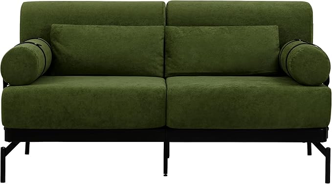 Modern Loveseat Sofa 59" Sofa Couch 2-Seater Sofa - Image 5