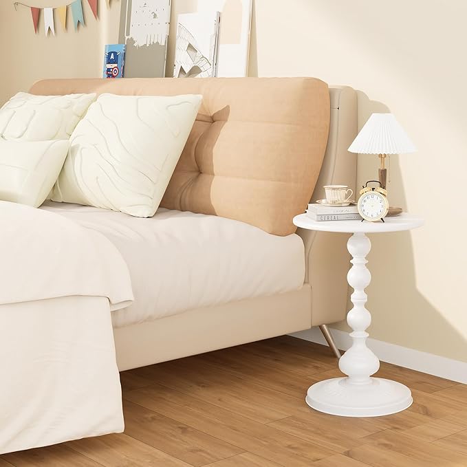 Metal Round Side Table, Small Drink Table - Image 5