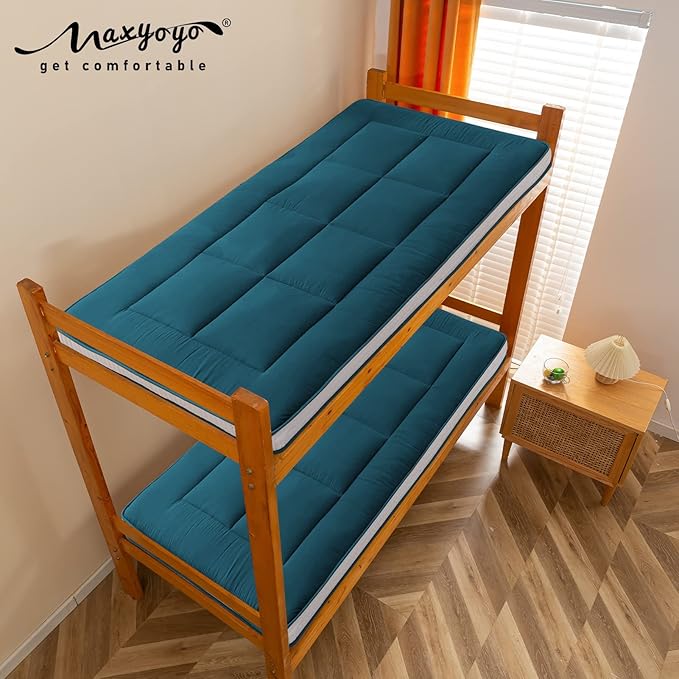 MAXYOYO Futon Mattress, Padded Japanese Floor Mattress Quilted Bed Mattress - Image 8