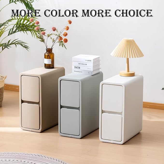 Narrow Nightstand, Solid Wood Night Stand - Image 6