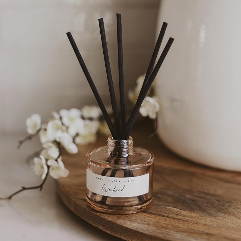 Sweet Water Decor Weekend Reed Diffuser – Room Decor Aesthetic - Image 4
