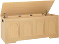 DINZI LVJ Storage Chest, 47.2”Wooden Storage Box by DINZILVJ
