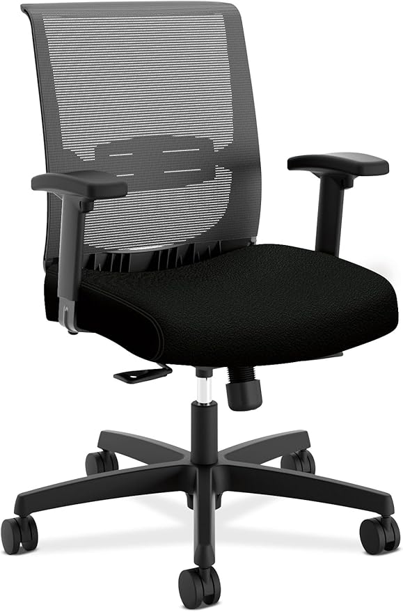 HON Convergence Ergonomic Office Chair, Breathable Back Support Mesh, by HON