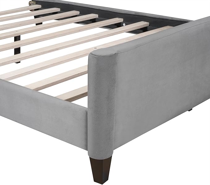 Full Size Modern Luxury Tufted Button Daybed, Stylish Wood Upholstered Day Bed - Image 6