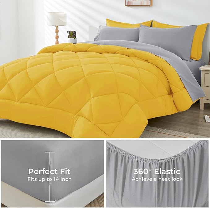 HEVUMYI King Comforter Set - Image 4