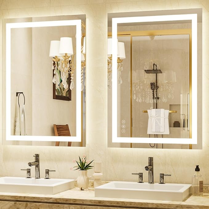 30'' x 40'' LED Bathroom Mirror - Image 2