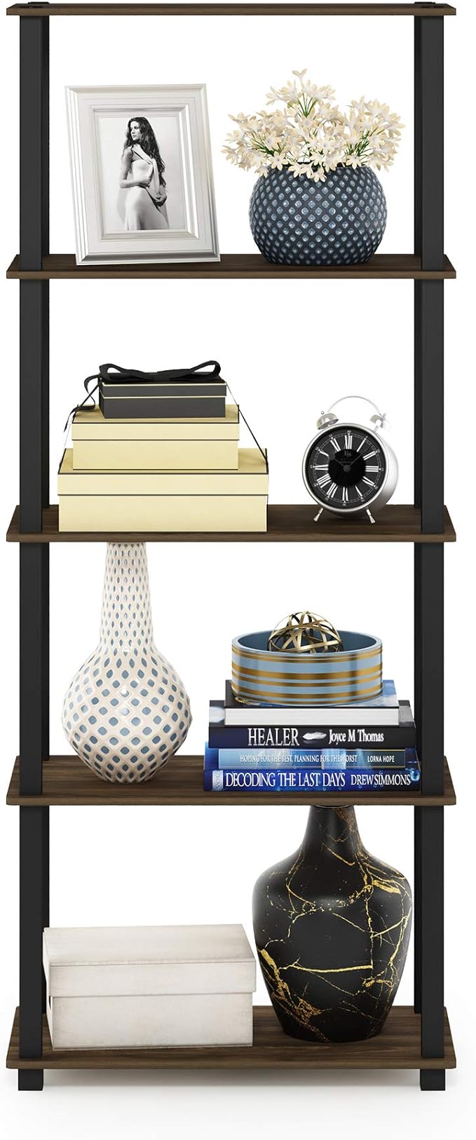 Furinno Turn-N-Tube 5-Tier Multipurpose Shelf / Display Rack / Storage Shelf / - Image 4