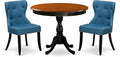 East West Furniture AMSI3-BCH-21 3 Piece Dinette Set by EastWestFurniture