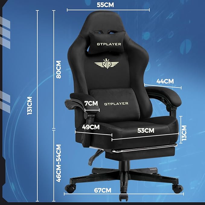 GTPLAYER Gaming Chair Fabric - Image 2