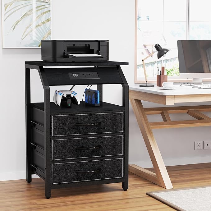 End Tables Set of 2, Nightstands - Image 5