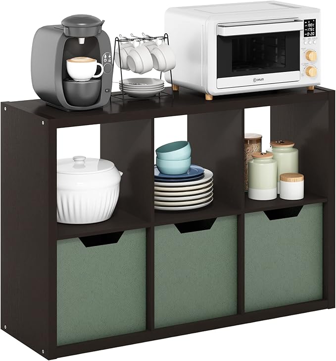 Furinno Cubicle Open Back Decorative Cube Storage Organizer by Furinno-FitsYourSpaceFitsYourBudget