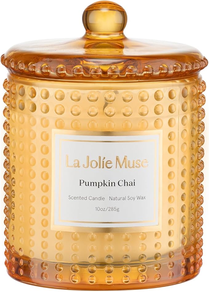 LA JOLIE MUSE Fall Candles – Pumpkin Candle by LaJol%C3%ADeMuse