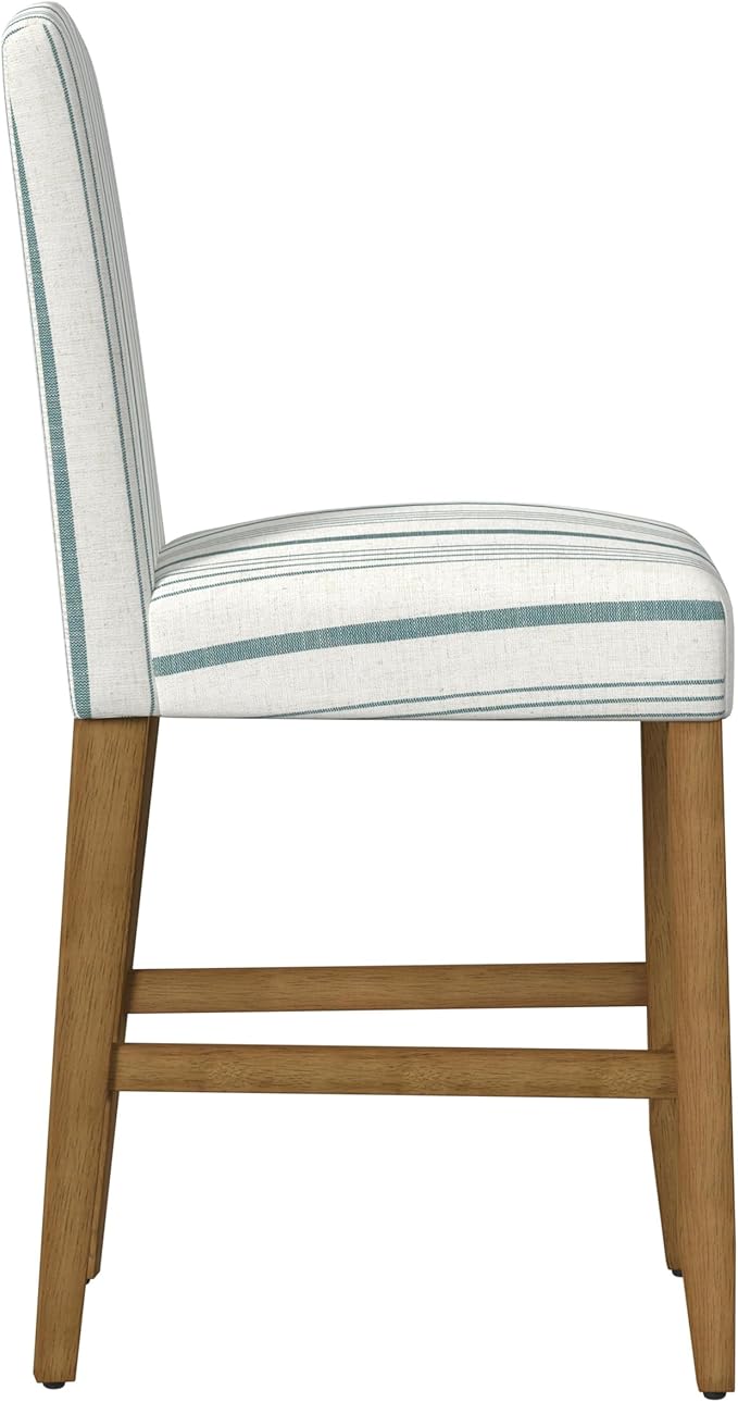 HomePop Curved Back 24" Barstool - Image 5