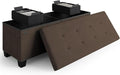 STORAGEBUD Storage Ottoman Bench by STORAGEBUD