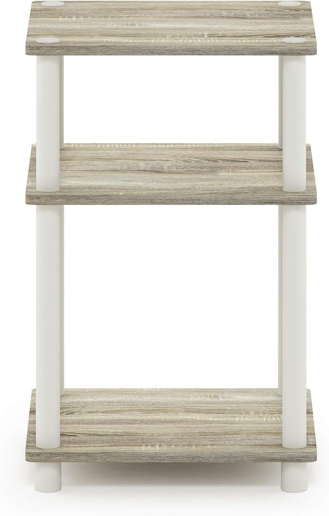 Furinno Just 3-Tier Turn-N-Tube End Table / Side Table / Night Stand / Bedside - Image 6